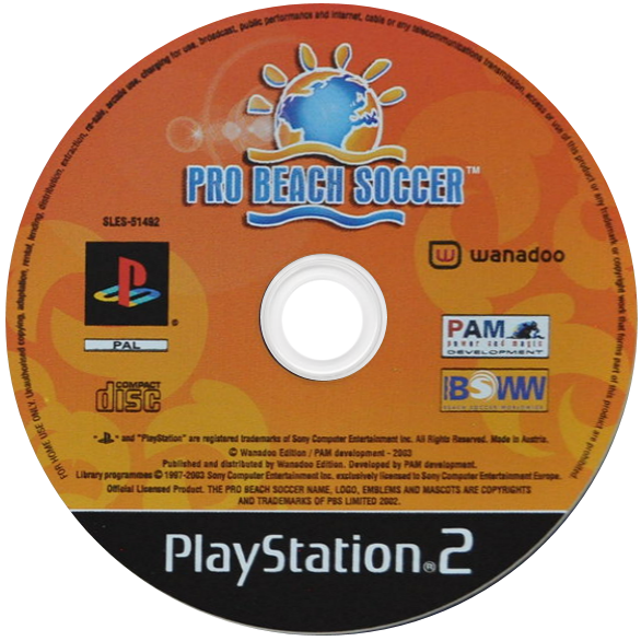 Pro Beach Soccer - PS2 ROM & ISO Game Download