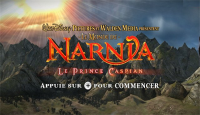 The Chronicles of Narnia: Prince Caspian - Screenshot - Game Title Image