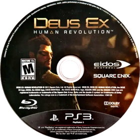 Deus Ex Human Revolution Director's Cut - Disc Image
