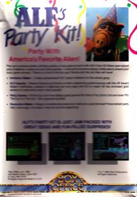ALF's Party Kit! - Box - Back Image