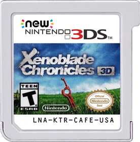 Xenoblade Chronicles 3D - Cart - Front Image