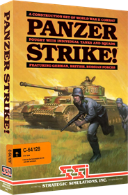 Panzer Strike! - Box - 3D Image