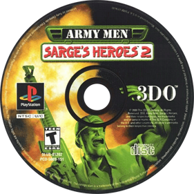 Army Men: Sarge's Heroes 2 - Disc Image