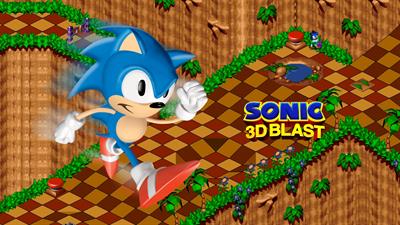 Sonic 3D Blast - Banner