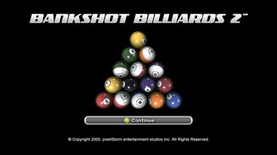 Bankshot Billiards 2 - Screenshot - Game Title Image