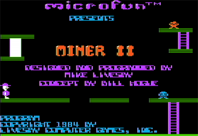 Miner 2049er II - Screenshot - Game Title Image
