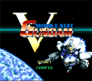Kidou Senshi V Gundam - Screenshot - Game Title Image