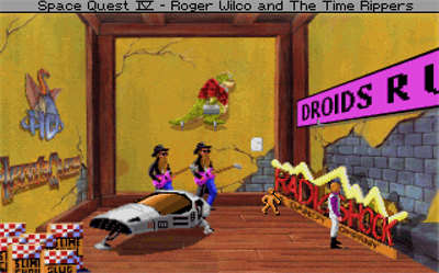 Space Quest IV: Roger Wilco and the Time Rippers - Screenshot - Gameplay Image