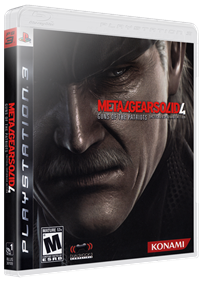 Metal Gear Solid 4: Guns of the Patriots - Box - 3D Image