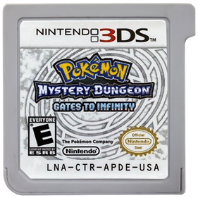 Pokémon Mystery Dungeon: Gates to Infinity - Cart - Front Image