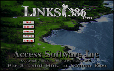 Links 386 Pro - Screenshot - Game Title Image