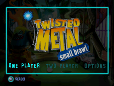 Twisted Metal: Small Brawl - Screenshot - Game Title Image