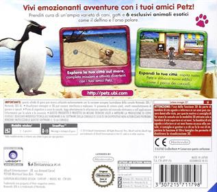 Petz Beach - Box - Back Image