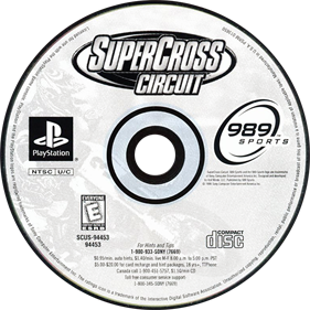 Supercross Circuit - Disc Image
