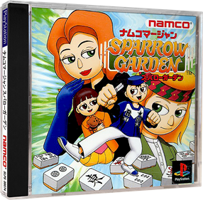 Namco Mahjong: Sparrow Garden - Box - 3D Image