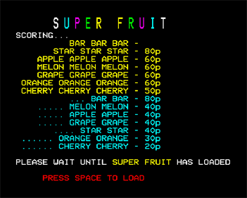 Super Fruits - Screenshot - Gameplay Image