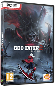 God Eater 2: Rage Burst - Box - 3D Image