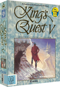 King's Quest V: Absence Makes the Heart Go Yonder! - Box - 3D Image