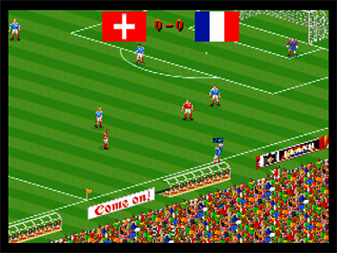Action Euro Soccer 96 - Screenshot - Gameplay Image