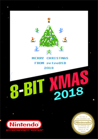 8-Bit Xmas 2018 - Fanart - Box - Front Image