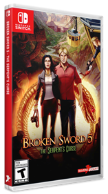 Broken Sword 5: The Serpent's Curse - Box - 3D Image