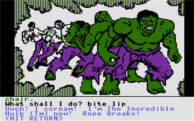 Questprobe featuring The Hulk - Screenshot - Gameplay Image