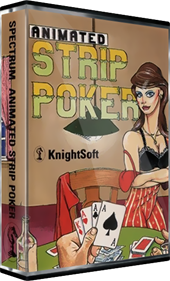Animated Strip Poker  - Box - 3D Image