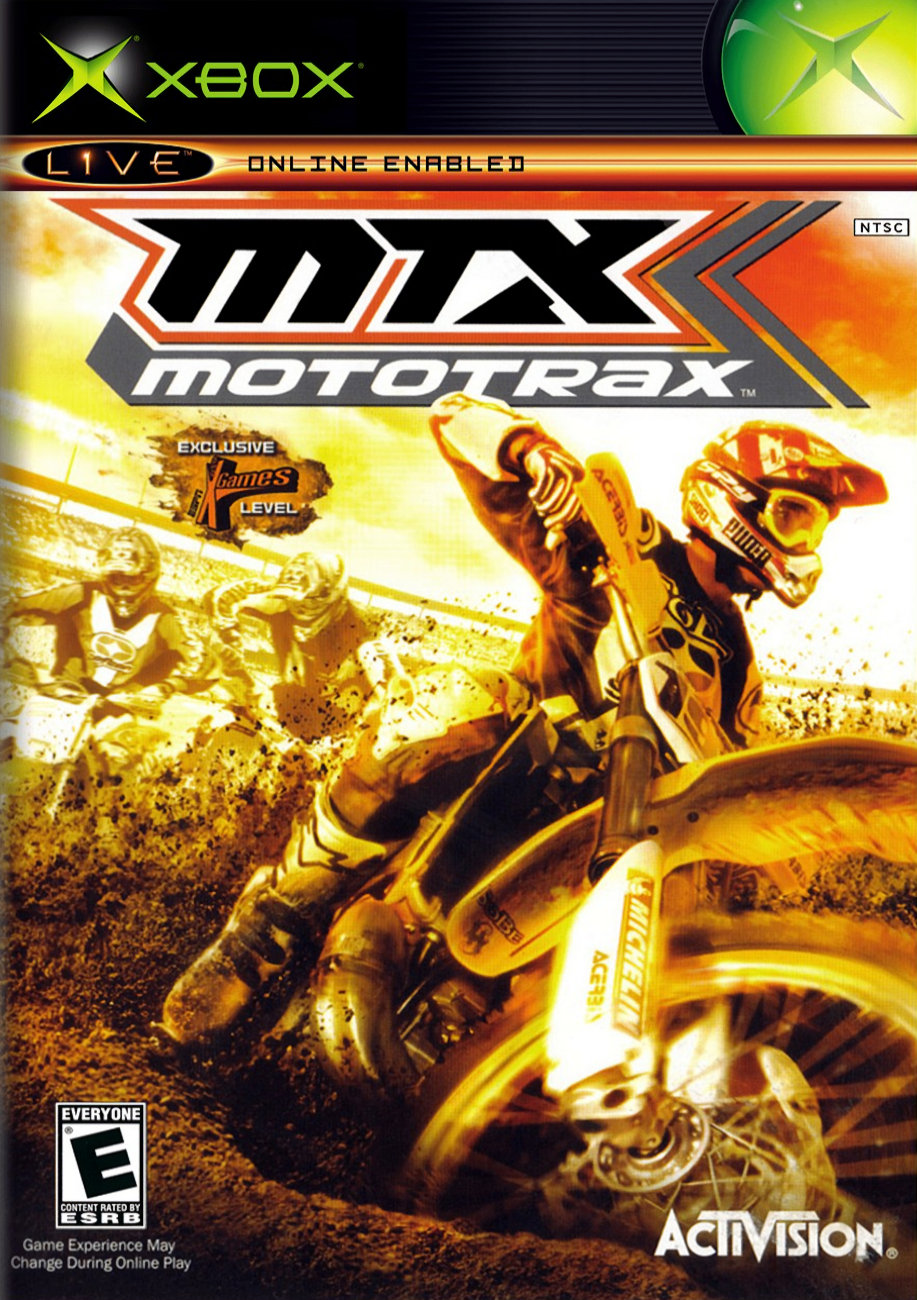 MTX: Mototrax Framed Print Ad/Poster Official PS2 Xbox -  Portugal