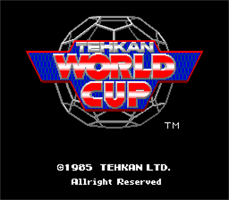 Tehkan World Cup - Screenshot - Game Title Image