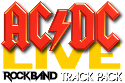 AC/DC Live: Rock Band Track Pack - Clear Logo Image