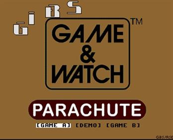 Parachute - Screenshot - Game Title Image