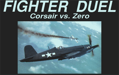 Fighter Duel: Corsair vs. Zero - Screenshot - Game Title Image