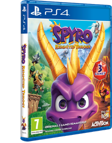 Spyro Reignited Trilogy - Box - 3D Image