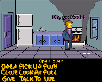 Steamed Hams: The Graphic Adventure - Screenshot - Gameplay Image