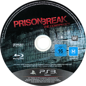 Prison Break: The Conspiracy - Disc Image