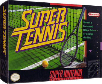 Super Tennis - Box - 3D Image