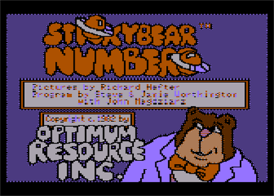 Stickybear Numbers - Screenshot - Game Title Image