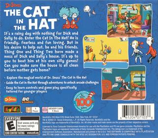 Dr. Seuss: The Cat in the Hat - Box - Back Image