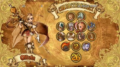 Battle Fantasia - Screenshot - Game Select Image