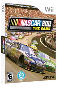 NASCAR The Game: 2011 - Box - 3D Image