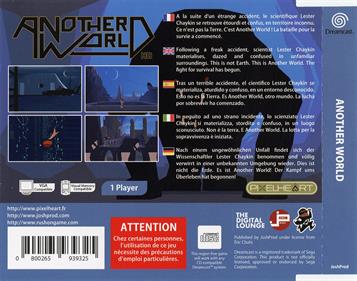 Another World HD - Box - Back Image