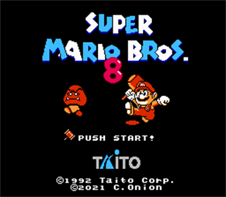 Super Mario Bros. 8 - Screenshot - Game Title Image