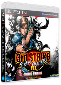 Street Fighter III: Third Strike Online Edition - Box - 3D Image