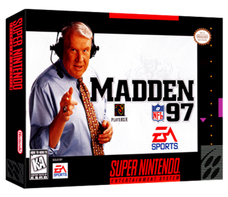 Madden NFL 97 - Box - 3D Image