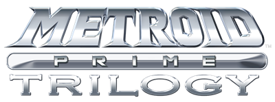 Metroid Prime Trilogy - Clear Logo Image