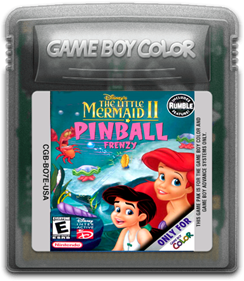 Disney's The Little Mermaid II: Pinball Frenzy - Fanart - Disc Image
