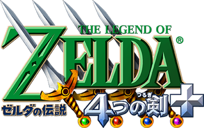The Legend of Zelda: Four Swords Adventures - Clear Logo Image