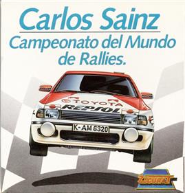 Carlos Sainz: Campeonato del Mundo de Rallies - Box - Front Image