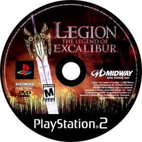 Legion: The Legend of Excalibur - Disc Image
