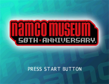 Namco Museum 50th Anniversary - Screenshot - Game Title Image
